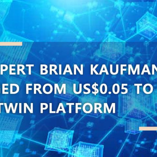 Crypto Expert Brian Kaufmann's VAC Coin has surged from US$0.05 to US$0.32395 on the BitWin platform